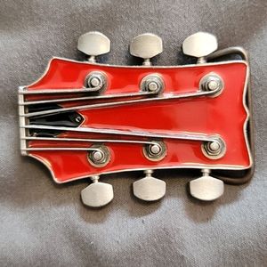 Guitar Belt Buckle